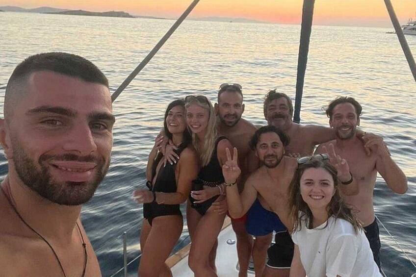 Mykonos Sailing Tour to Rhenia Uninhabited Island+Free Transfers 2