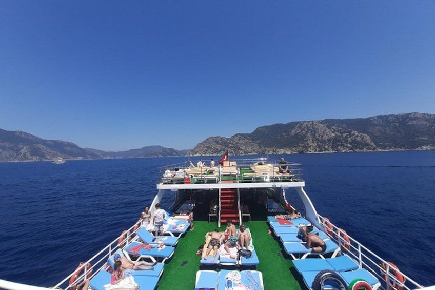 Full-Day Glass bottom Semi Submarine Cruise in Marmaris 4