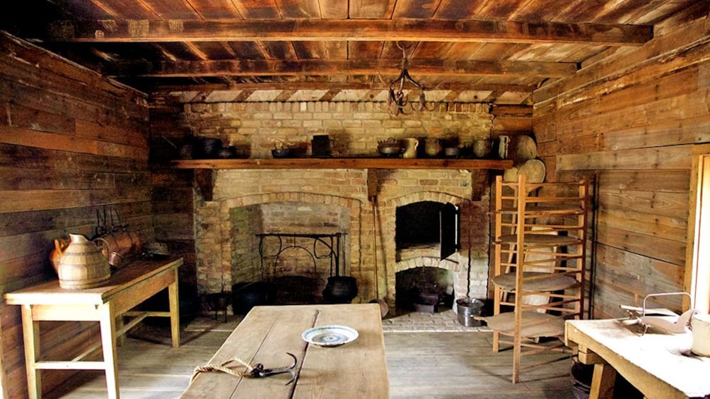 inside an old plantation home in New Orleans