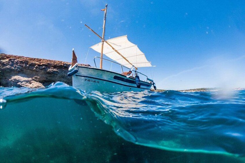 Private 4-hour Mediterranean Boat Tour in Ibiza with Snorkeling 2