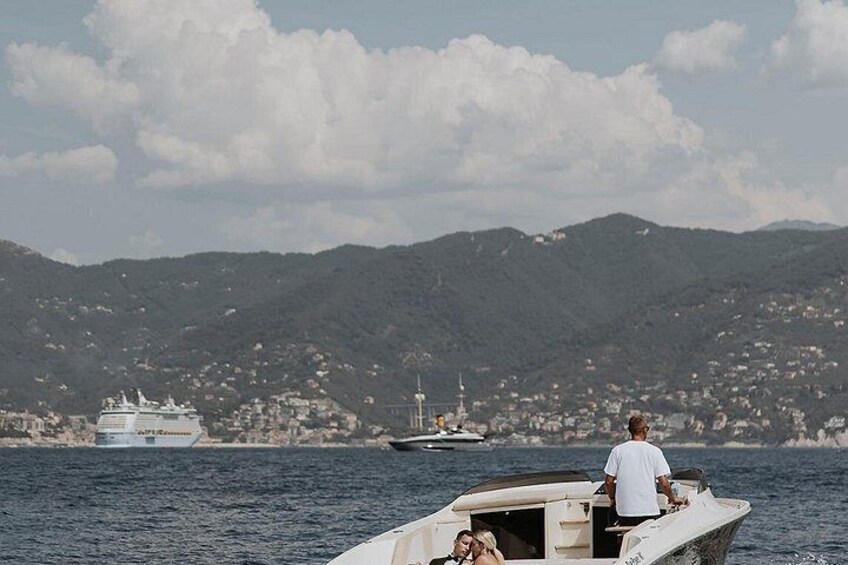 Rapallo from the sea 3