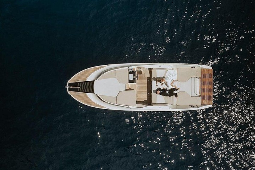 Green Boat top view 2