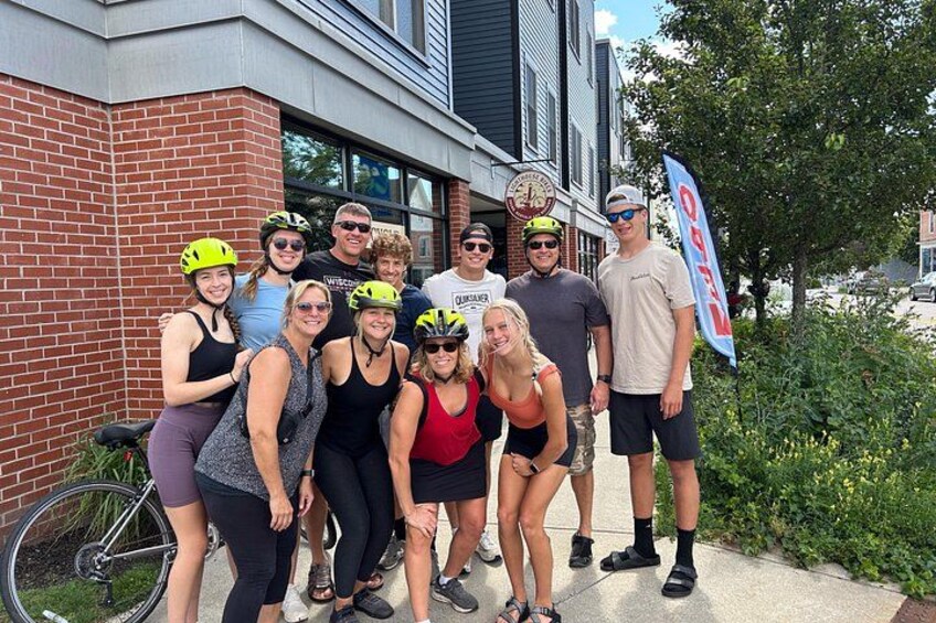 Family groups and custom tours are always welcome. 2