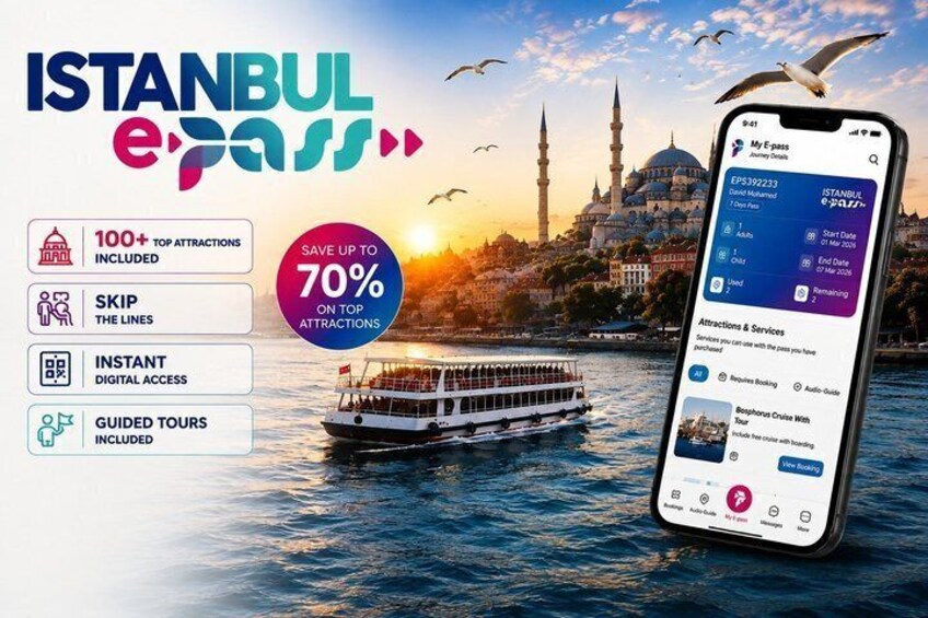Istanbul E-pass: Top Istanbul Attractions with Skip The Ticket Line 1