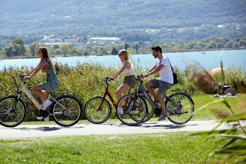 Electric bike ride in Montpellier