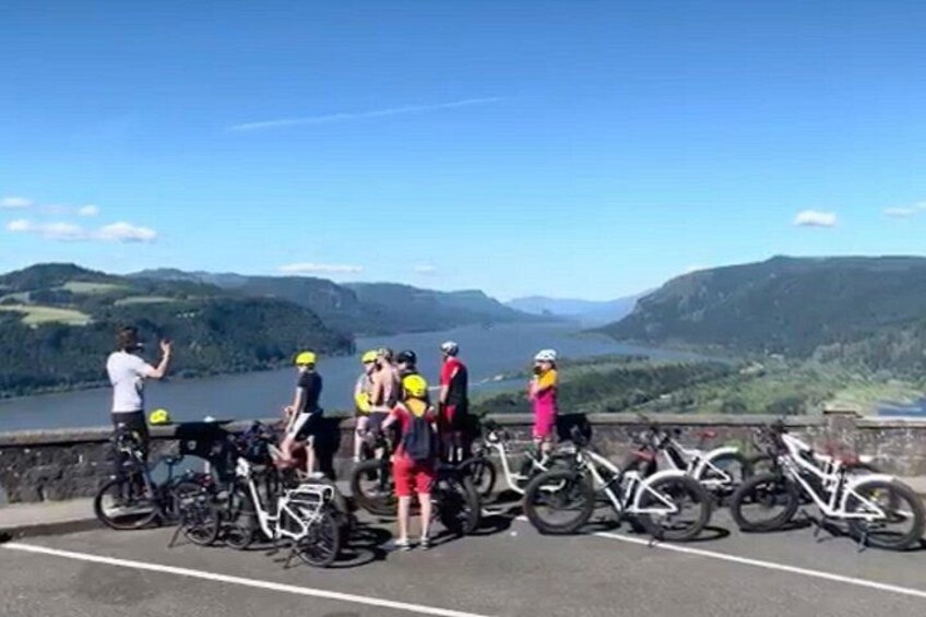 Multnomah Falls Ebiking Tour to 6 Columbia River Gorge Waterfalls 3
