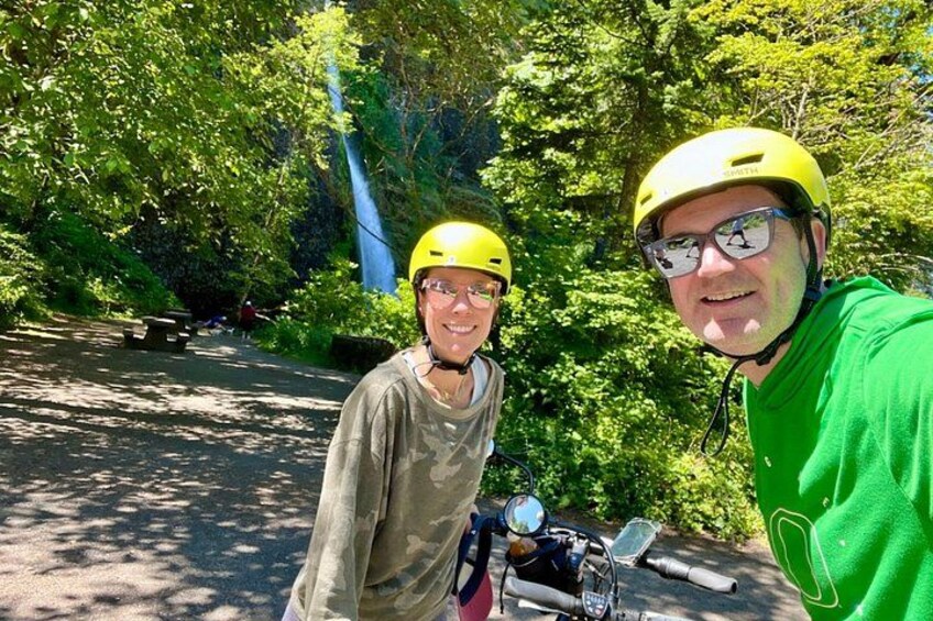 Multnomah Falls Ebiking Tour to 6 Columbia River Gorge Waterfalls 3