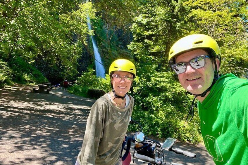 Multnomah Falls Ebiking Tour to 6 Columbia River Gorge Waterfalls 2