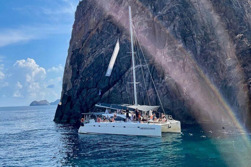 Catamaran Full Day Cruise: Poliegos - Kleftiko 3
