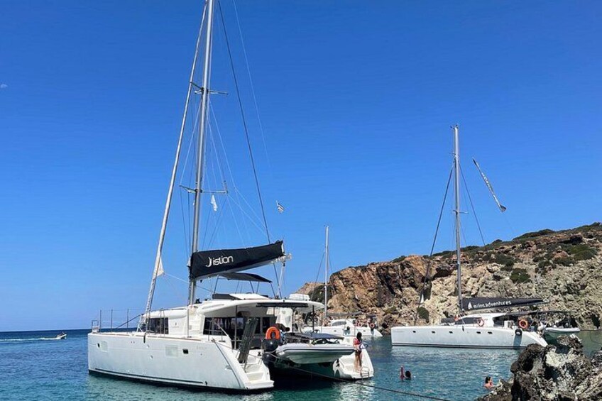 Catamaran Half Day Morning Cruise: Kleftiko 2