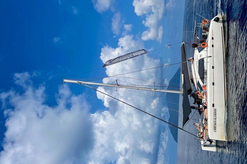 Catamaran Half Day Morning Cruise: Kleftiko 3