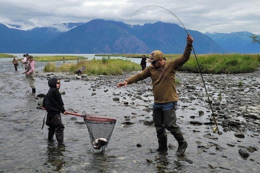 Alaskan Full-Day Salmon Fishing with Transportation 2