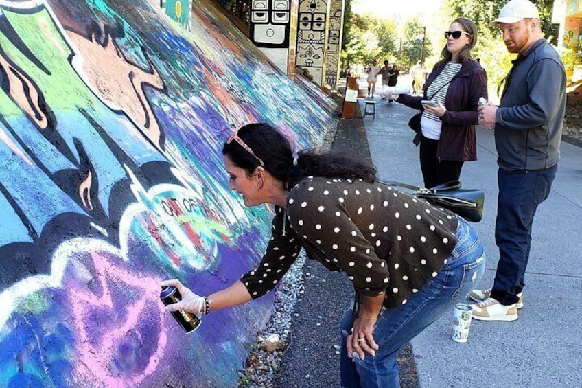 Interactive street art experience 3