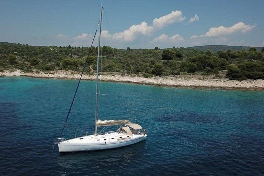 Sailing Boat Kleftiko and Sikia Cave West of Milos 4
