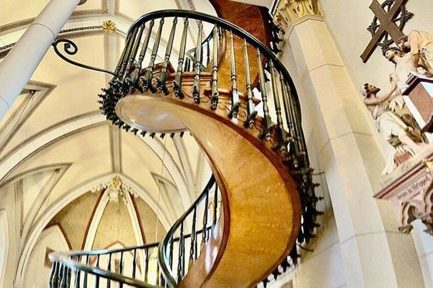 Miraculous Staircase at the Loretto Chapel 1