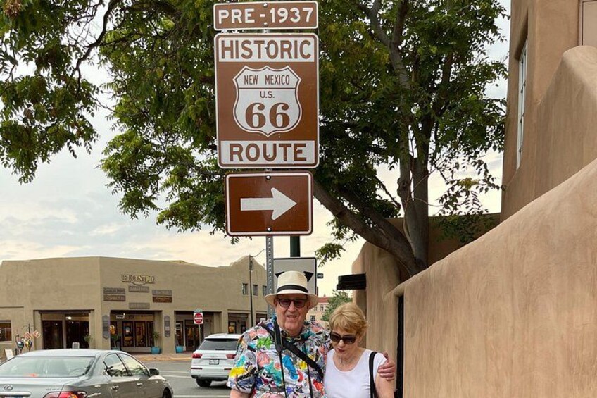 Getting their kicks on the original Route 66! 4