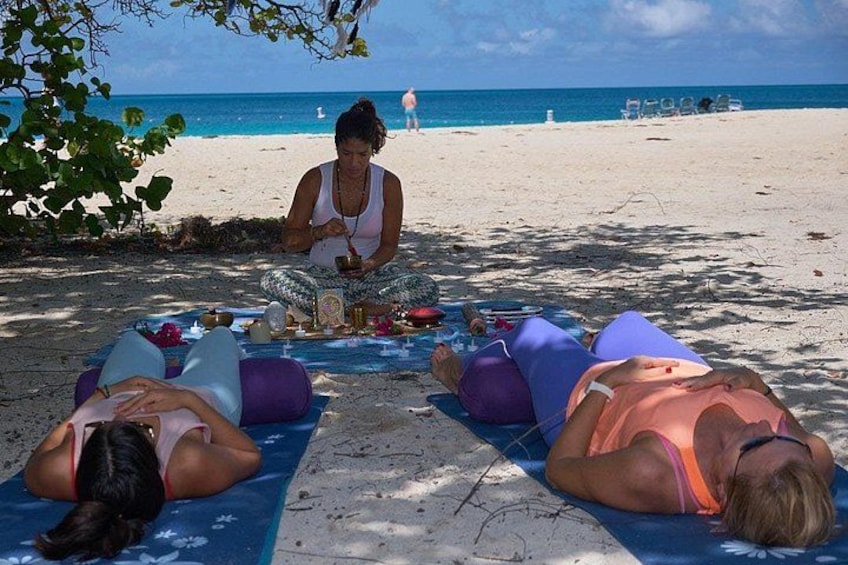 Relax and let your body connect with the vibration,and with the natural elements surrounding you 3