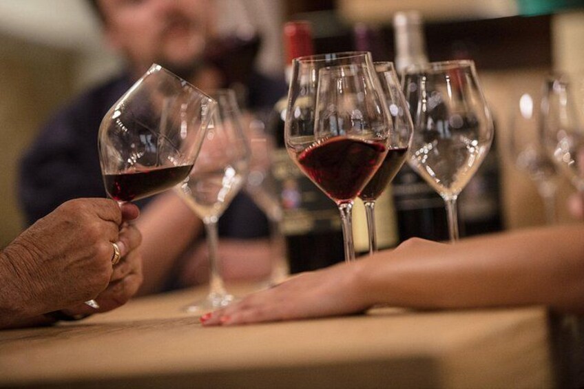 Siena Underground Wine tasting in a Medieval Cave 5