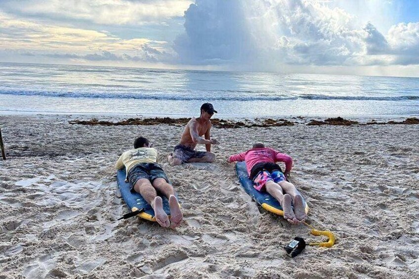 Basic Surf Lessons in Tulum 3