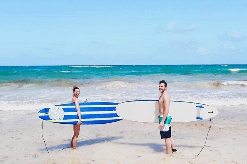 Basic Surf Lessons in Tulum 5