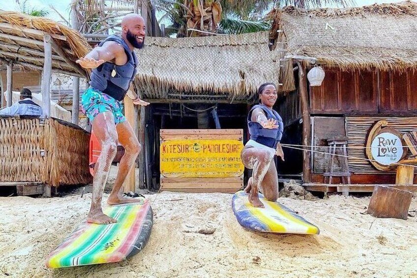 Basic Surf Lessons in Tulum 4