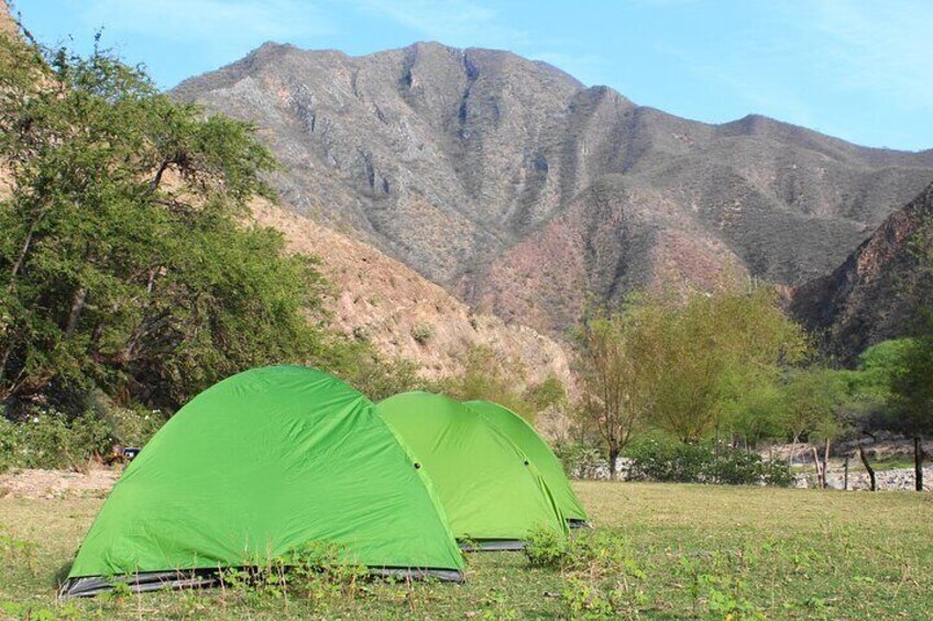 True mexican backcountry camping