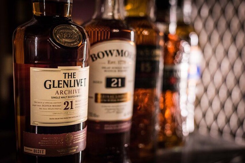 90min Underground Whisky Tasting in Edinburgh's Old Town 4