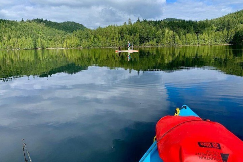 Paddling at the beautiful Klein Lake 2