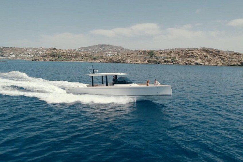 Private 5-Hour Cruise on Ultra Luxury Brand-New Yacht in Mykonos (Nevma) 2