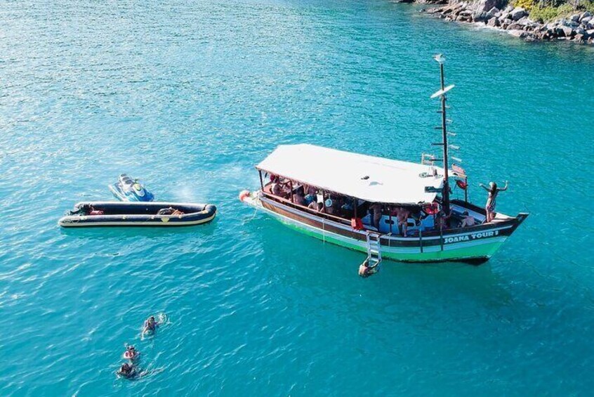 Boat trip in Arraial do Cabo