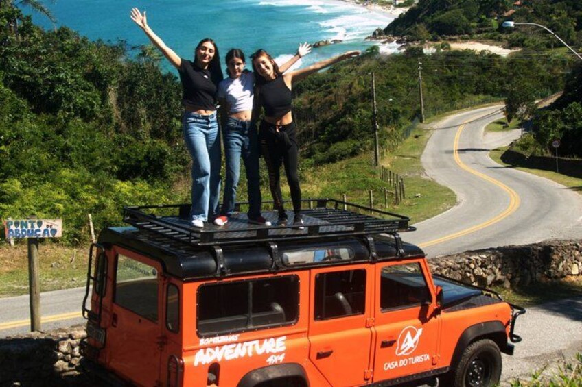 4x4 Bombinhas Adventure: 360° Viewpoint and the secret Tainha Beach 1