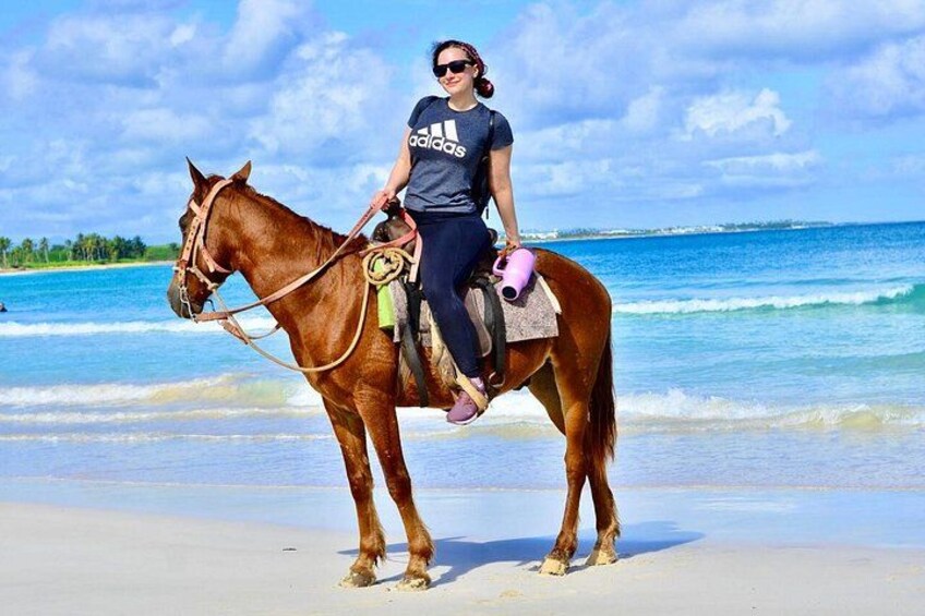 Beach Sunset on Horse Riding in Punta Cana Private Option 1