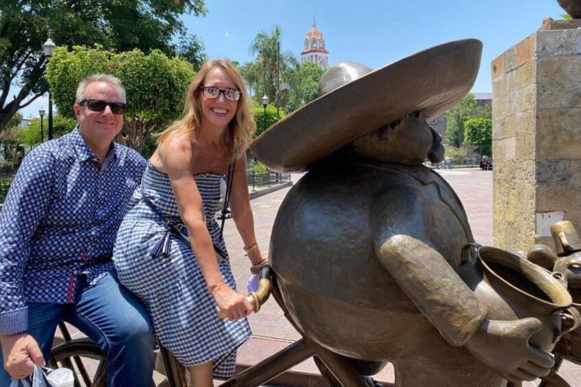 Enjoying the day in Tlaquepaque’s main square. 3