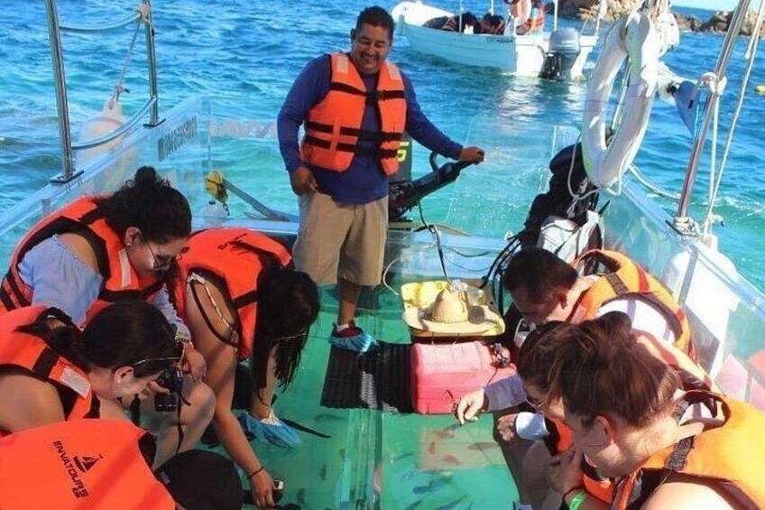 Cozumel ClearBoat Adventure with Snorkeling 3