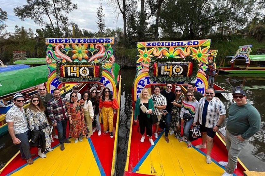 Xochimilco & Mexican Party with Guacamole & Unlimited Drinks 2