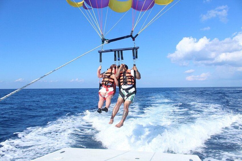 Best Parasailing Cozumel + Beach + Locker 2