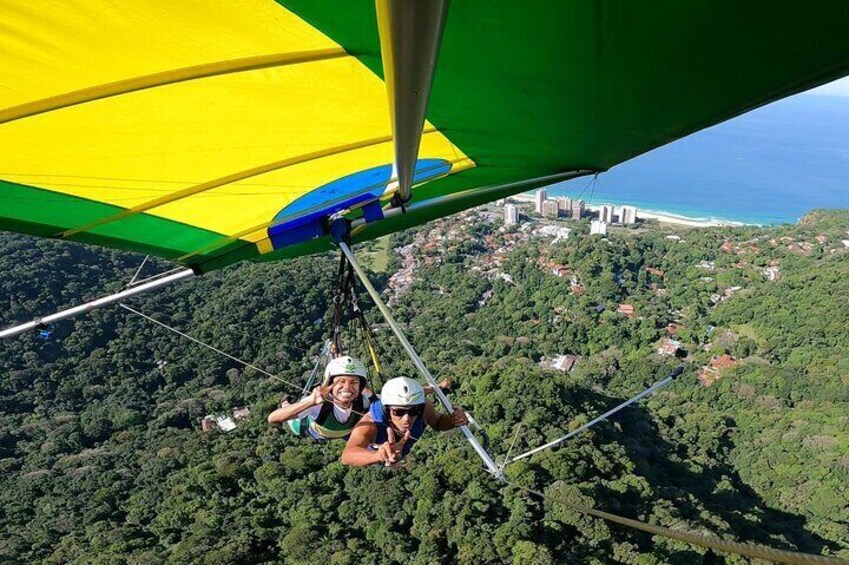 Paragliding and Hang gliding included Pick up and drop off from your hotel.