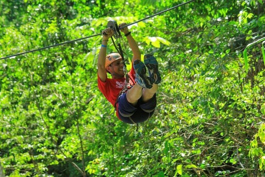 Puerto Vallarta's Best Canopy Zipline + Jorullo Bridge walk! 2