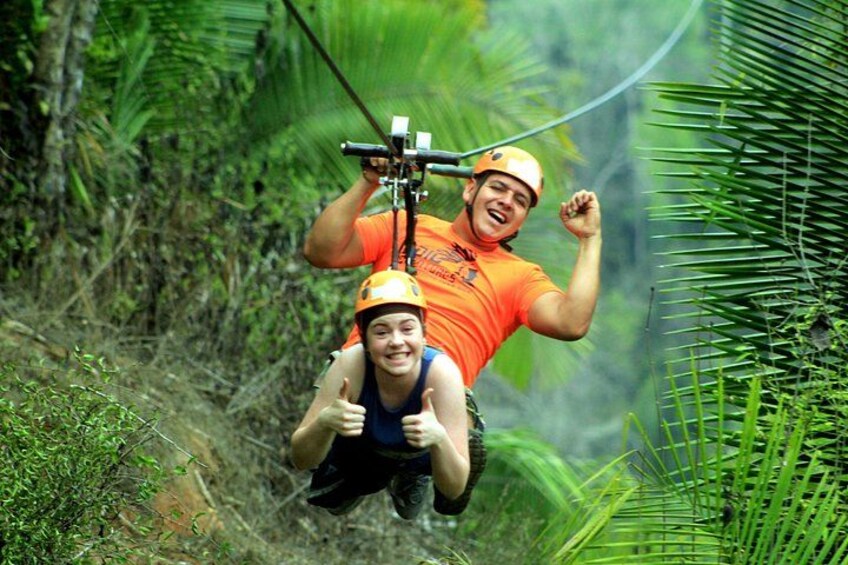Puerto Vallarta's Best Canopy Zipline + Jorullo Bridge walk! 2