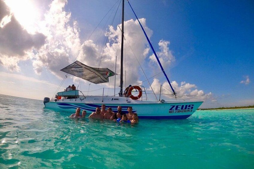 El Cielo reef by Catamaran snorkeling tour 2