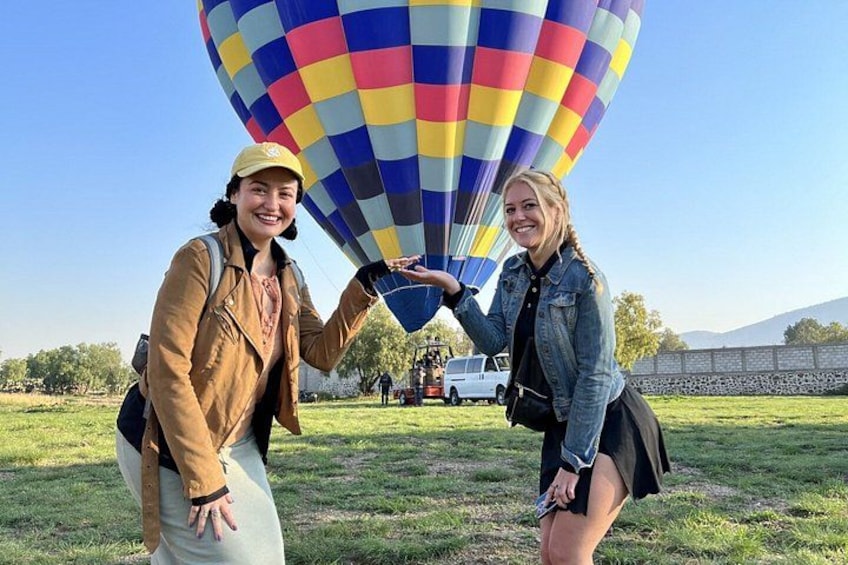 Hot Air Balloon Flight over Teotihuacán 4