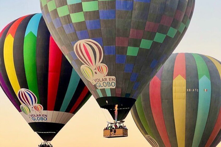 Hot Air Balloon Flight over Teotihuacán 5