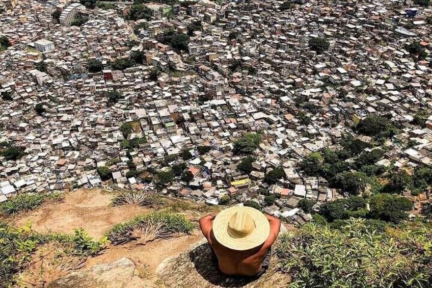 Private Hike - Two Brothers Hill Combined Vidigal Favela–Optional Airport pickup