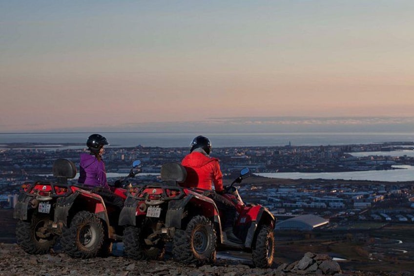 2hr ATV adventure with Pick up from Reykjavik (2 persons per ATV) 2