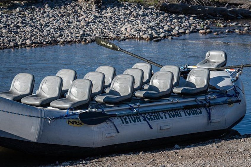 Our custom raft. 1