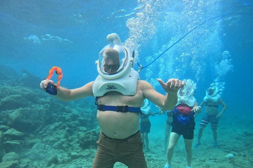 Helmet Diving in Curacao: Walk Along the Ocean Floor and Discover the Reef without Swimming -Fun for All Ages! 4