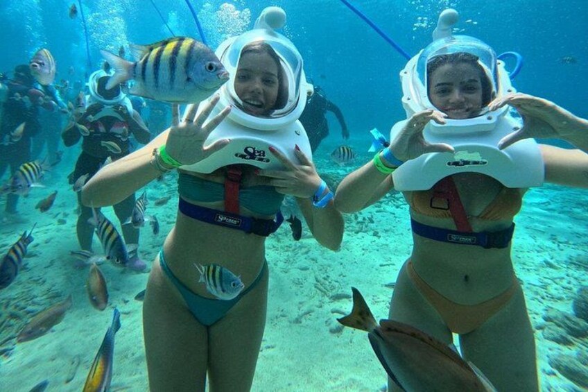 Sea TREK Curaçao: Underwater Helmet Walk, No Swimming Required 3