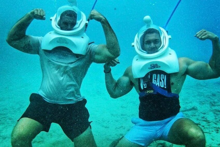 Sea TREK Curaçao: Underwater Helmet Walk, No Swimming Required 5
