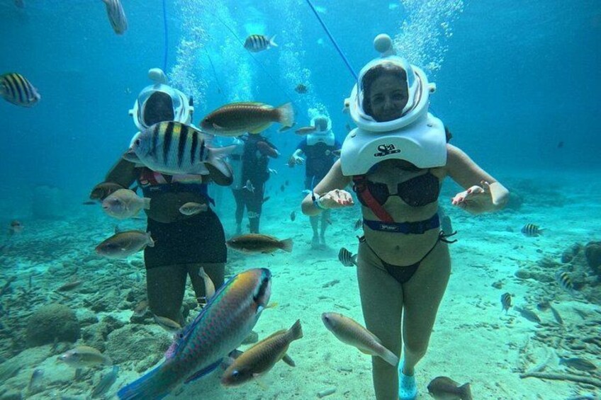 Sea TREK Curaçao: Underwater Helmet Walk, No Swimming Required 3