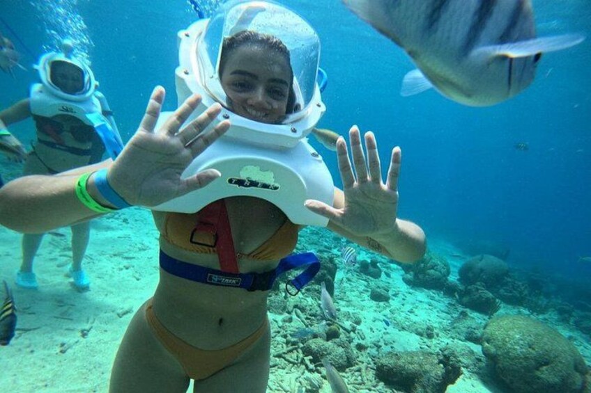 Sea TREK Curaçao: Underwater Helmet Walk, No Swimming Required 2